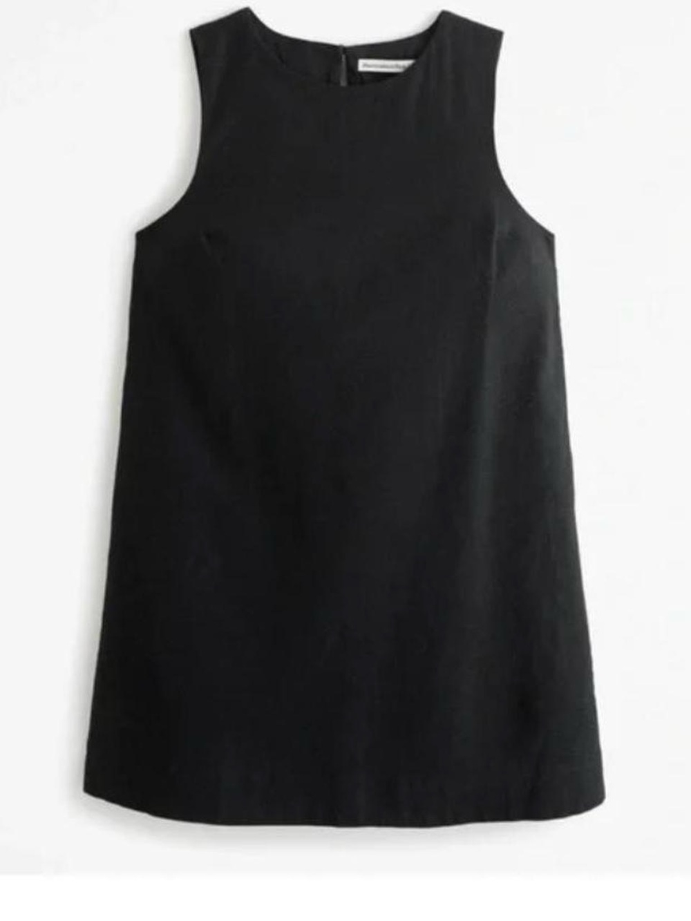 Abercrombie & Fitch Black Sleeveless Shift Dress